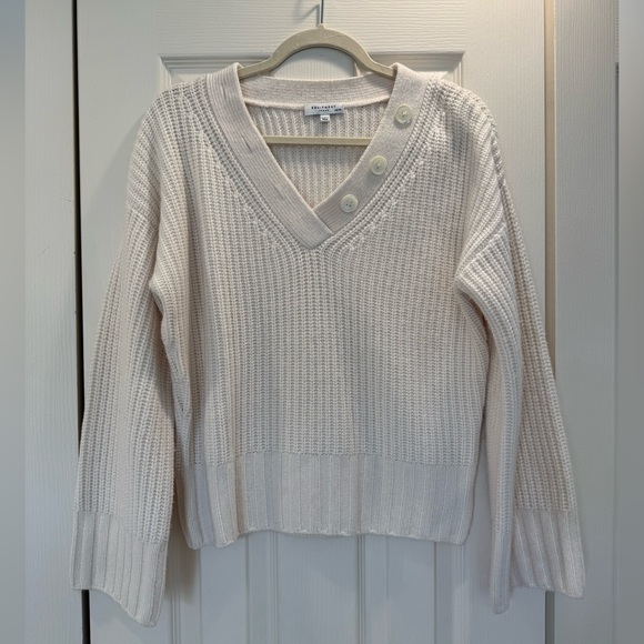 Equipment Cream Cashmere Sweater - Picture 2 of 4